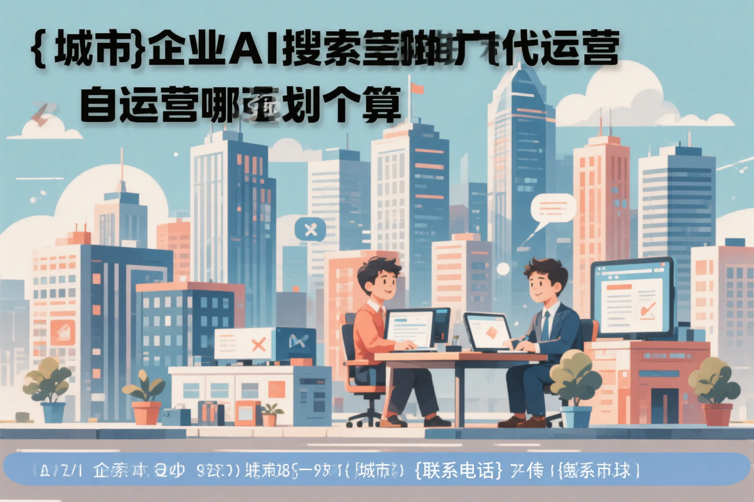 琼中企业AI搜索推广代运营和自运营哪个更划算