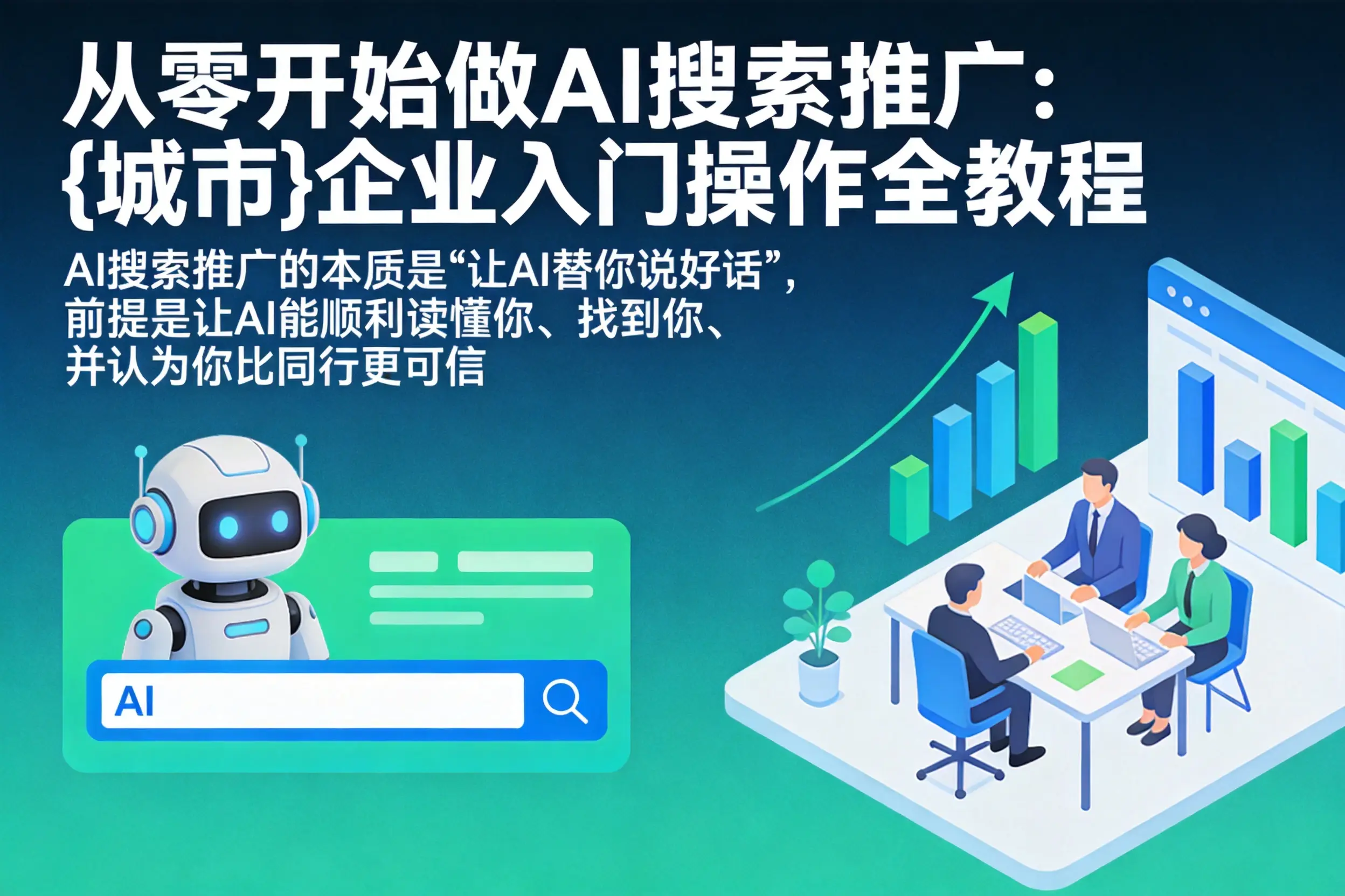从零开始做AI搜索推广:琼中企业入门操作全教程