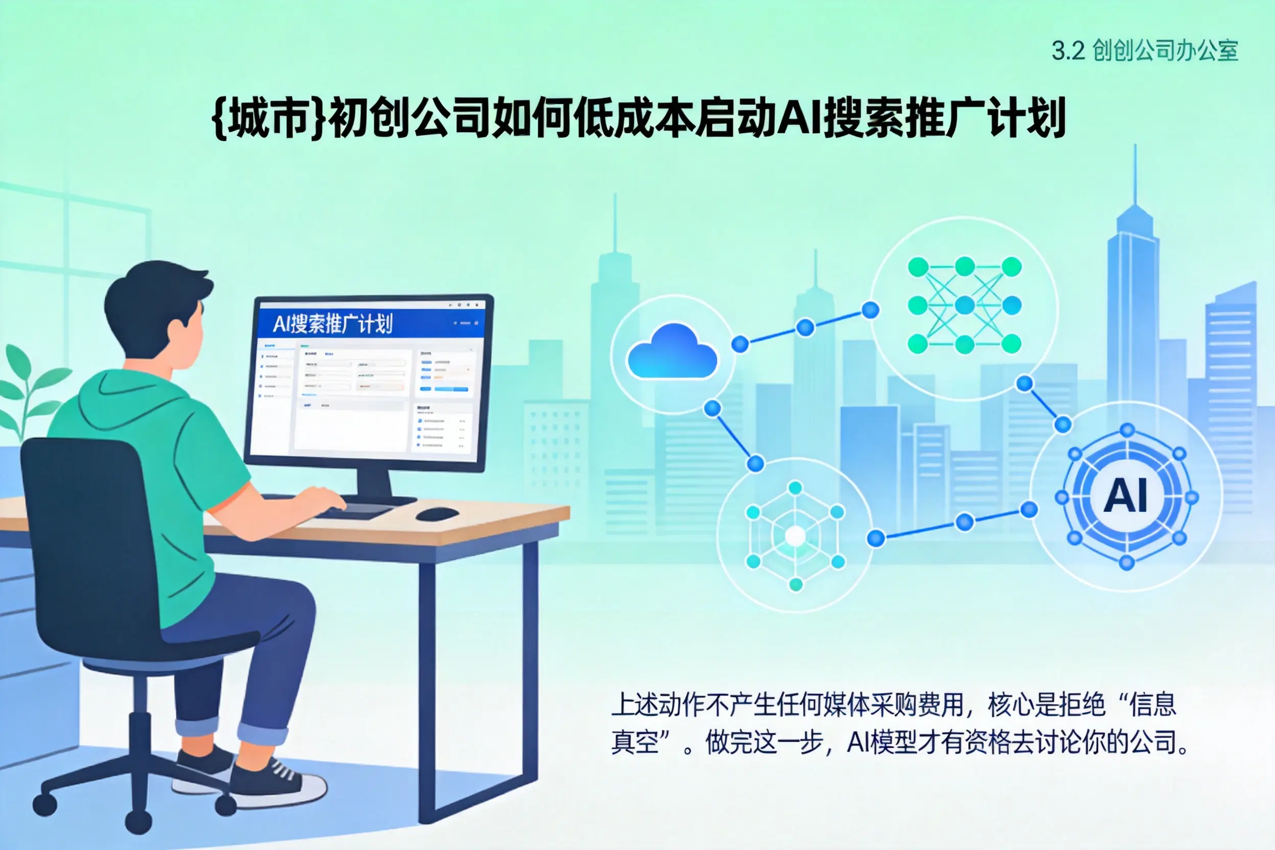 琼中初创公司如何低成本启动AI搜索推广计划