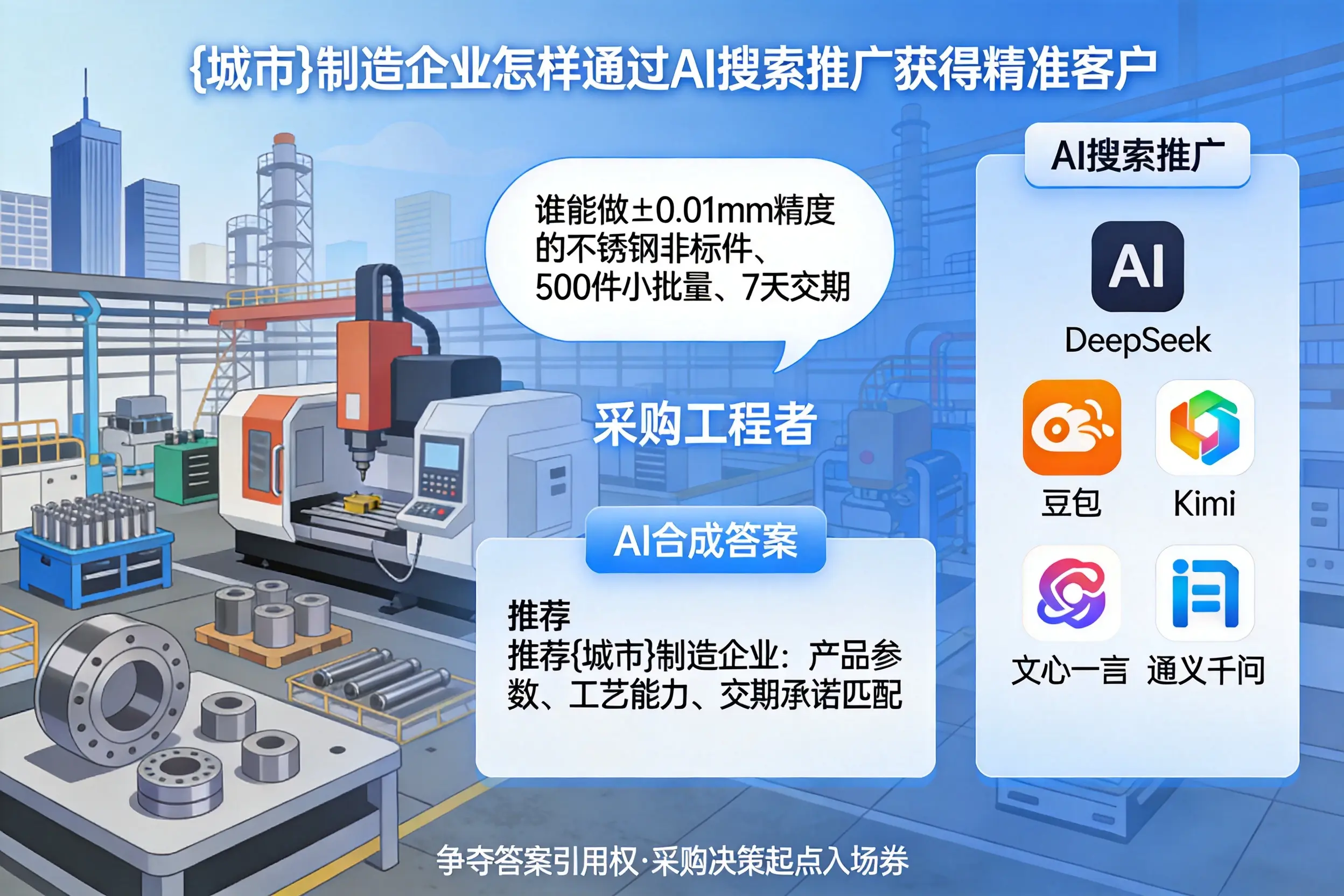 琼中制造企业怎样通过AI搜索推广获得精准客户