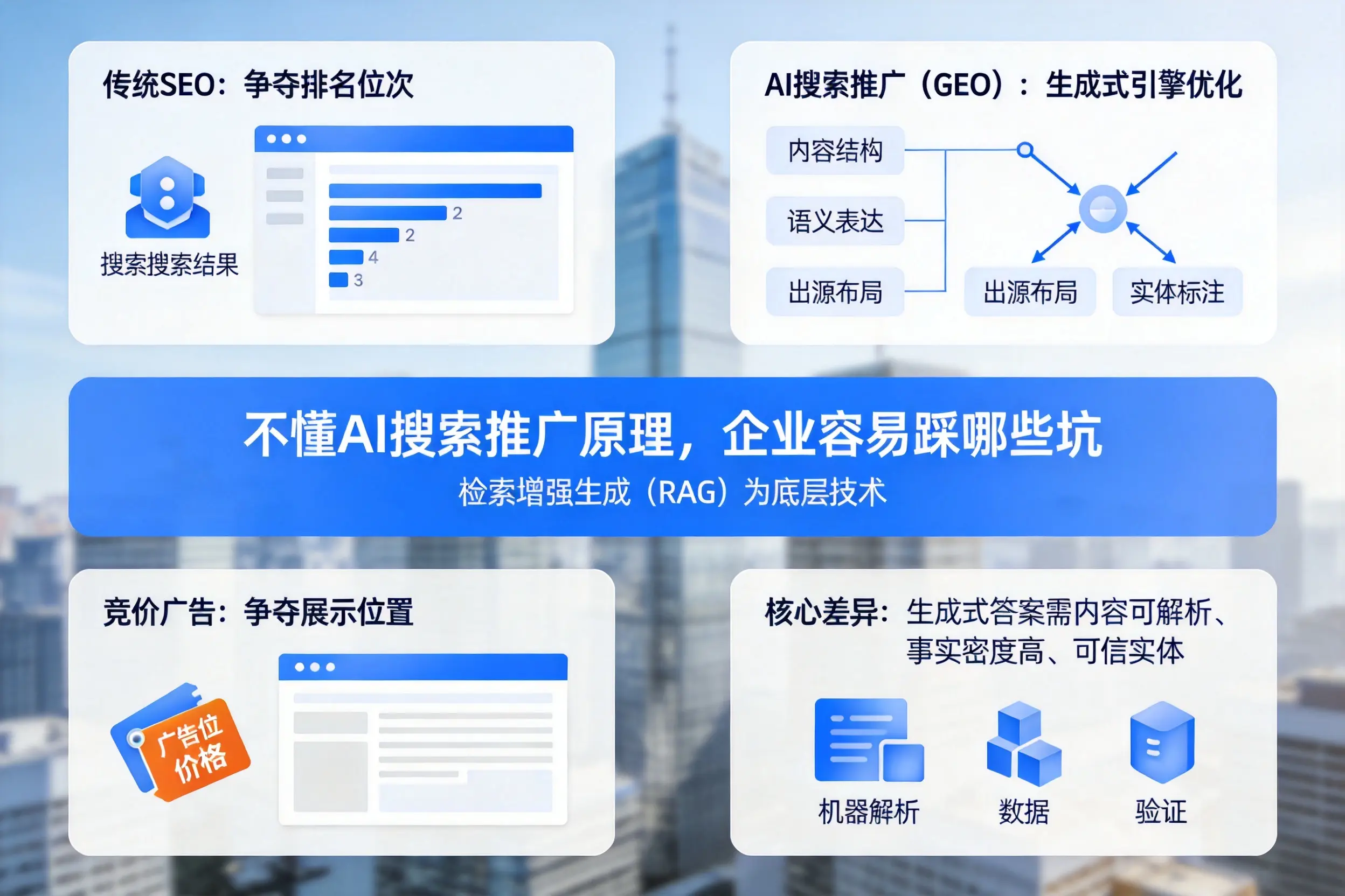 不懂AI搜索推广原理,琼中企业容易踩哪些坑