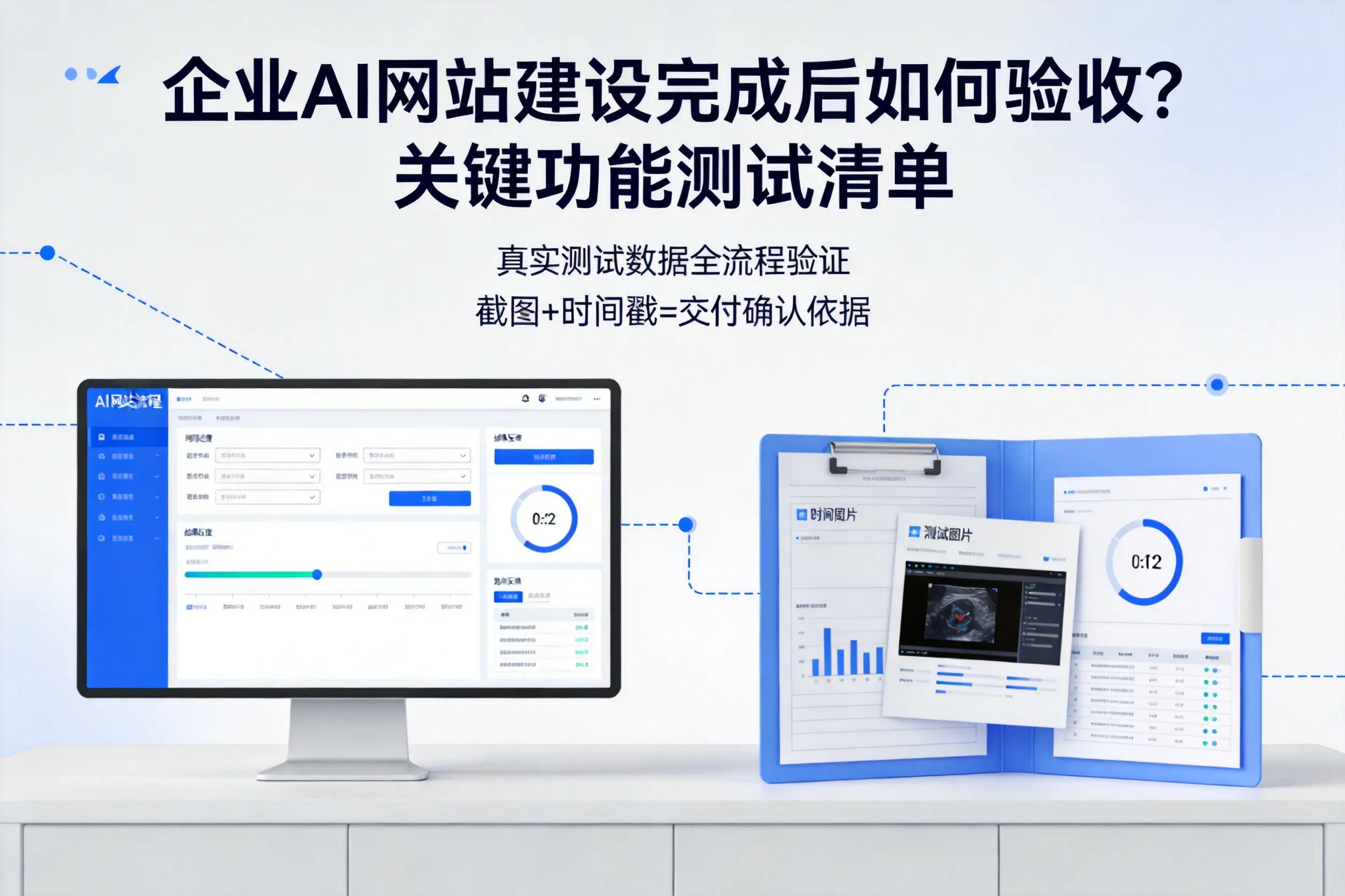 琼中企业AI网站建设完成后如何验收?关键功能测试清单