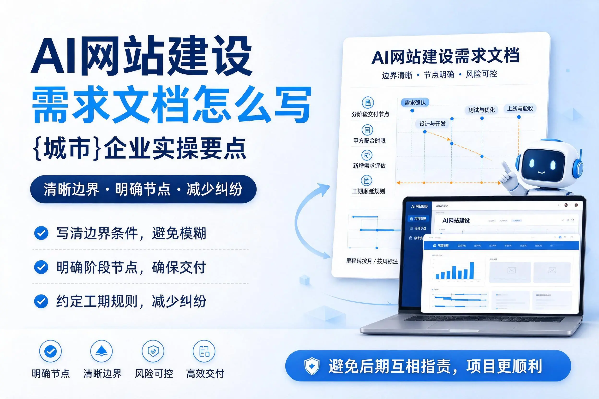 AI网站建设需求文档怎么写,琼中企业实操要点