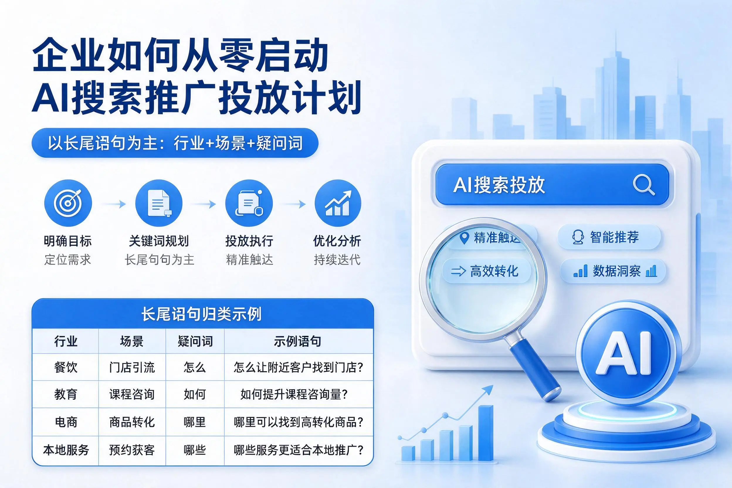 琼中企业如何从零启动AI搜索推广投放计划